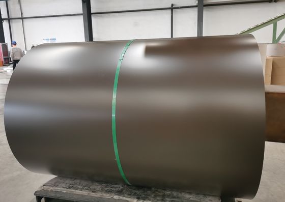 Empilhadeira de cor de bronze Metal base de aluzinco PPGL AZ100 para canalização e painel de telhado PPGI PPGL pré-pintado