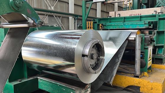 ASTM DIN GB JIS3302 Galvanizado a quente bobinas GI de aço SGCC SGCD Z125 passivação