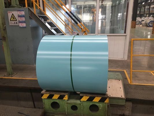 AZ 120 PVDF bobina de aço Aluzinco pré-pintada Sistema de cores Nippon RAL
