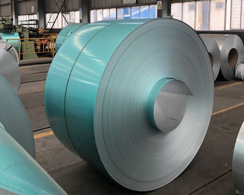 Verde AFP Aço Aluzinco para azulejos metálicos revestidos de pedra Spangle regular 55% bobina de aço Aluzinco largura regular 1M