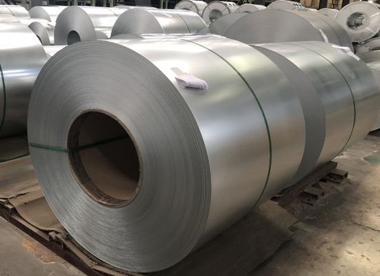 Az30 a Az150 Antifinger Aluzinc GL Galvalume Material de construção de bobina de aço (0,13-0,8 mm)