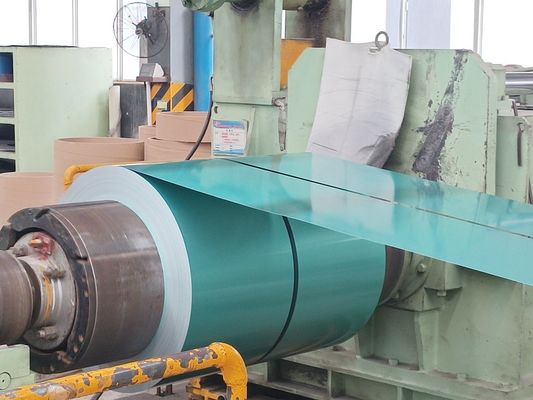 0.75mm Galvalume Aluzinc Slitting Steel Coils ASTM A792M para Quebra-cabeça de aço leve