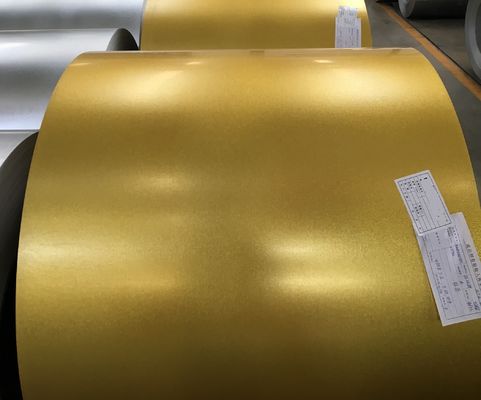 AZ70 Golden Anti-Finger Print Hot Dip Galvalume Metal Bobina GL 55% ALU-ZINC Bobinas G550/SCG570 Full Hard Grade