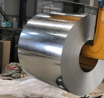 S250GD bobina de aço galvanizado revestida de zinco oleado com aprovação ISO