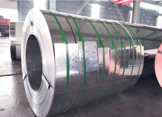 G90 1.0mm Slitting Steel Coils Hot Dip Galvanized Steel Strip para piso deck
