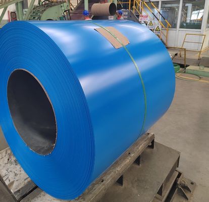 PVDF valspar Z275gColour Coated Steel Coil G550 Pré-pintado chapa de aço galvanizado 30 anos Garantia uso de projeto de ponta