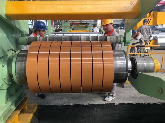 Fitas de metal galvanizado revestidas por cores de HDP DX51D