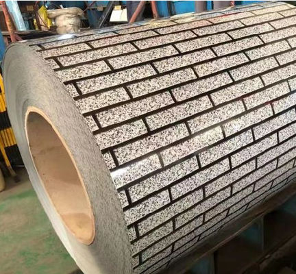 Modelo de tijolo Imprintech bobina revestida de cor AkzoNobel Material de construção