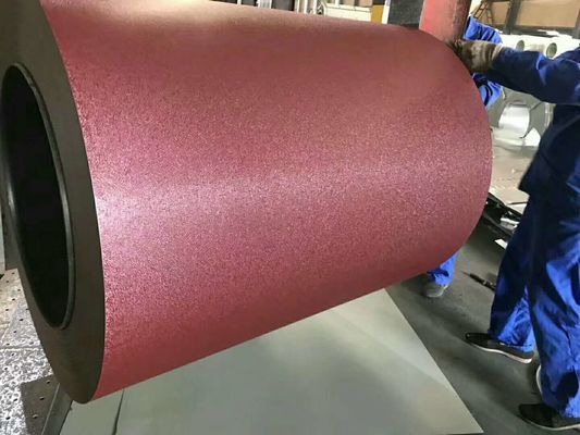 Beckers DJ247 Matt Textured Color Coated Steel Coils AZ80 Prepainted Galvalume Steel (Aço Galvalume pré-pintado)