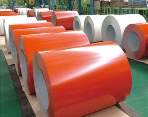Aço galvanizado pré-pintado Z150 PPGI bobina de aço HDP poliéster de alta durabilidade 20 anos de garantia DX51D Para painéis de parede metálicos