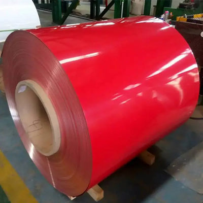 Dx51d SGCC PPGI Coil de aço galvanizado pré-pintado revestido de cor para material de telhado