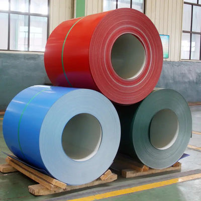 ASTM A527M Valspar Metal Pre-pintado Galvanizado bobina PPGI bobina de aço Z40~Z275g/m2