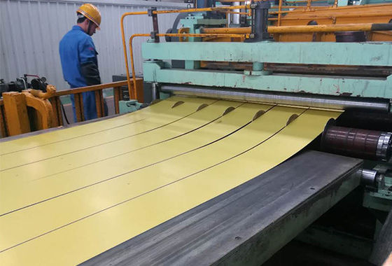 G550 Dx51d Construção Metal Cortando bobinas de aço Galvalume S350gd Z275 Spangle regular
