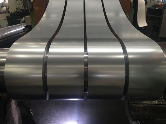 G550 Afp Impressão anti-dedo Hot DIP Galvalume Strip de aço Zincalume Slit Coil para Purlin 0,95 * 182mm