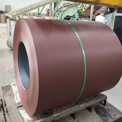 26 Gauge Textured 3D Wrinkle Matt Finish Pre-Painted Galvanized Aluzinc Steel Coil