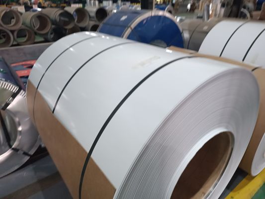 26 28 Dimensão 0,43*914mm Gi Pré-pintada Galvanizado Galvalume bobina folha Dx51d Dx52D Dx53D zinco revestido 25 micron μm pintura