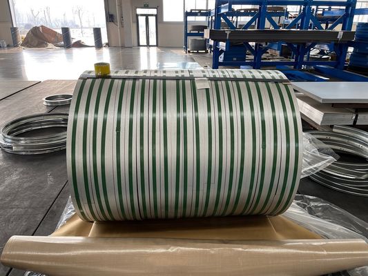 ASTM DIN GB Z275 Z180 G350 Dx51d Dx52D SPCC Spangle Coated Zinc Galvalume Steel Strip Coil Standard Seaworthy Packaging