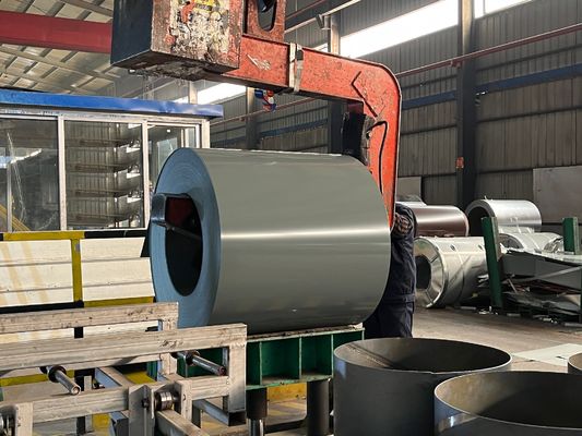 Indústria da construção civil, revestimento de telhados estruturais revestido de cor PPGI/PPGL/Ppal/Gi/Gl/Línea/Cole/Plate/Panel Strip/Roll AZ