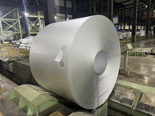 Az150 Aluzinc Galvalume Steel Coil Cromado 6+ Skin Passed SGCC Standard Total Dureza