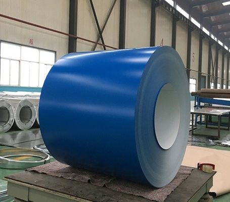 RAL5020 Ocean Blue PE HDP PVDF Color Coated Aluminum Coil 3003 H24 H26 100MEK Resistência