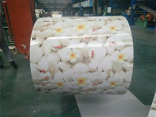 Aço impresso Z70 0,55*1200mm Usado para placas de eletrodomésticos