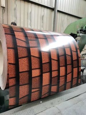 Folha de bobina de aço galvanizado anticorrosão PPGI / bobina de aço galvanizado pré-pintada para indústria da construção