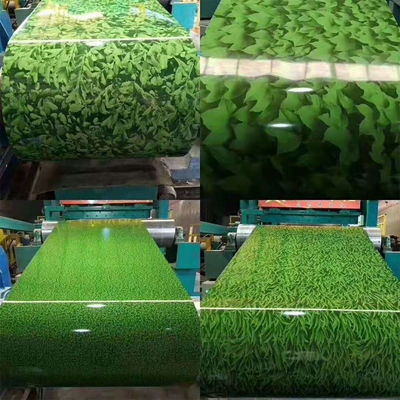 Nova concepção, estilo de cor, bobina de aço PPGI para produção de aparelhos domésticos PE, SMP, HDP, tipo de revestimento PVDF