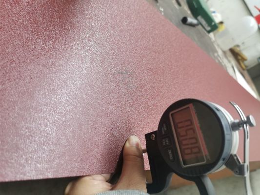 30 Anos Tecido Matt RAL3011 0,50*1250 PPGI HDP Z275 Sherwin Williams Tecto corrugado de aço galvanizado pintado