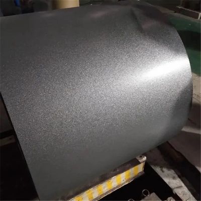 PVDF PPGl Z275 de aço de engrenagem texturizado Matt RAL9005 RAL9004 pré-pintado aço galvanizado azulejo de telhado ondulado preto