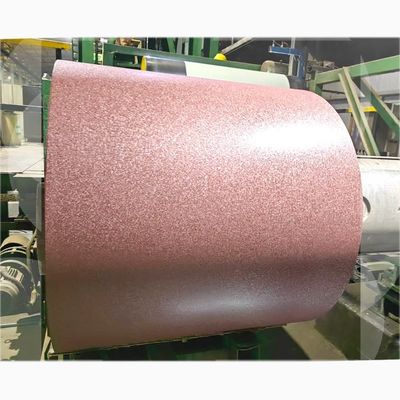 Folha corrugada de aço galvanizado revestida com texturas Matt 40 anos de garantia AZ150 PPGL 1040mm Sherwin Williams