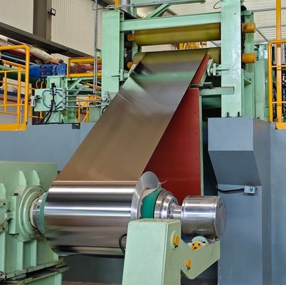 Embalagens de consumo e industriais EN10203 T3 Temperatura 2.8/2.8 ETP bobina eletrolítica de chapa de estanho revestida com estanho