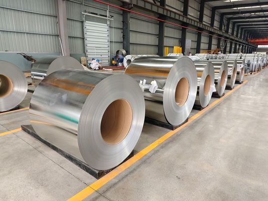 Chapa de aço revestida com estanho BA T4 2.8/2.8 Bobina de estanho eletrolítico de alta resistência para produtos de latas de estanho em aerossol