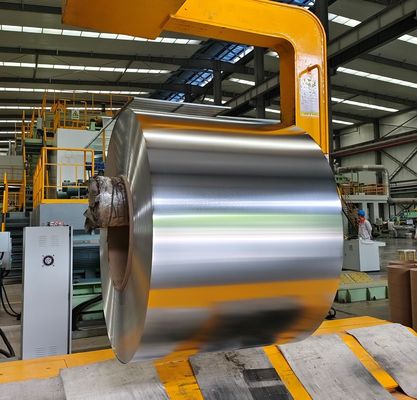 Placa de bobina de estanho eletrolítico com temperatura T1-T5 e revestimento de 2,8/2,8 para fabricação de latas