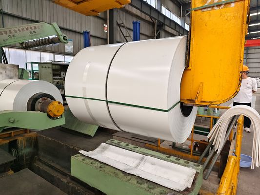 40 anos de garantia revestido RAL cor pre-pintada bobina de aço para Z275 galvanizado AZ150 Galvalumed baseplate
